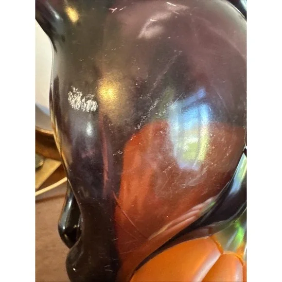 Dept 56 Black Cat With Pumpkin Halloween Light - Picture 15 of 16